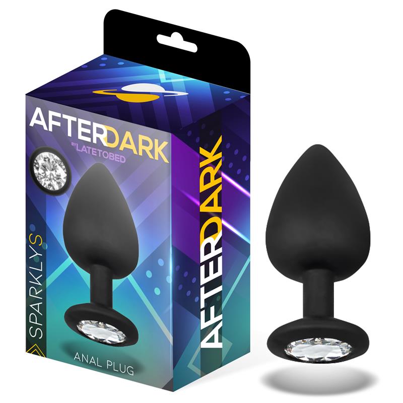 AFTERDARK Sparkly plug silicone S